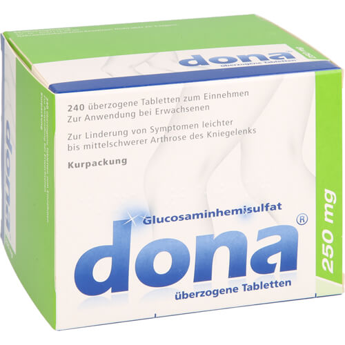 DONA 250 mg überzogene Tabletten DONA 250 mg überzogene Tabletten