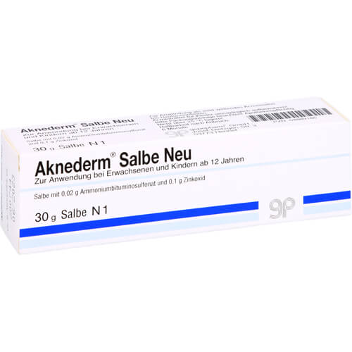 AKNEDERM Salbe Neu AKNEDERM Salbe Neu
