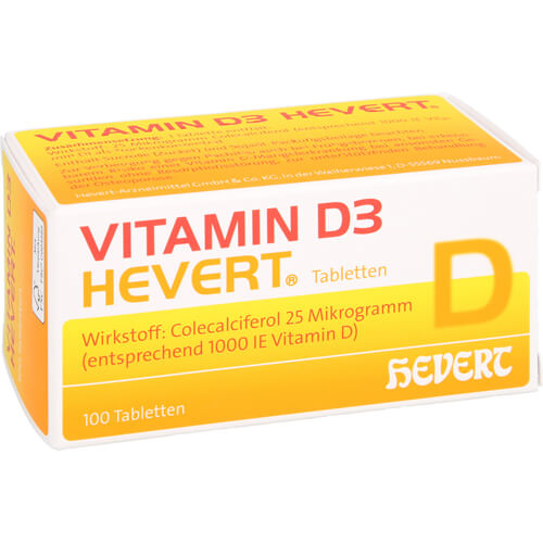 VITAMIN D3 HEVERT Tabletten VITAMIN D3 HEVERT Tabletten