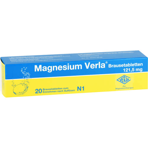 MAGNESIUM VERLA Brausetabletten MAGNESIUM VERLA Brausetabletten