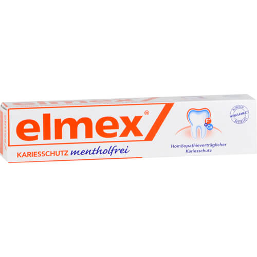 ELMEX mentholfrei Zahnpasta m.Faltschachtel ELMEX mentholfrei Zahnpasta m.Faltschachtel