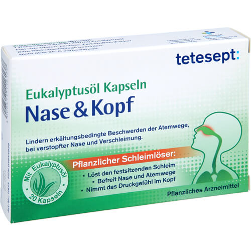TETESEPT Eukalyptusöl Kapseln Nase & Kopf TETESEPT Eukalyptusöl Kapseln Nase & Kopf