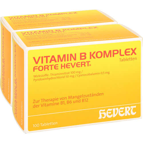 VITAMIN B KOMPLEX forte Hevert Tabletten VITAMIN B KOMPLEX forte Hevert Tabletten