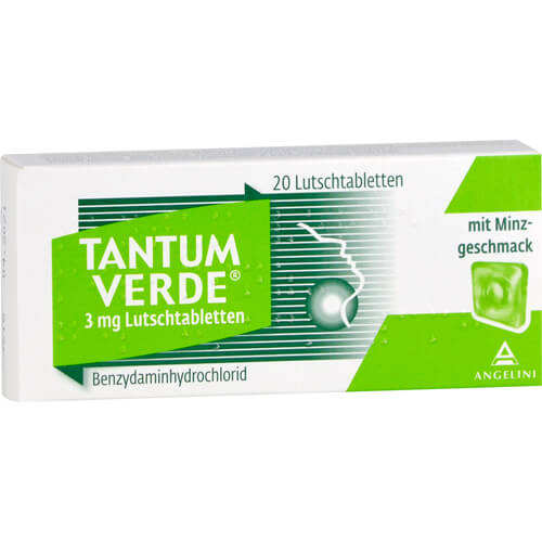 TANTUM VERDE 3 mg Lutschtabl.m.Minzgeschmack TANTUM VERDE 3 mg Lutschtabl.m.Minzgeschmack