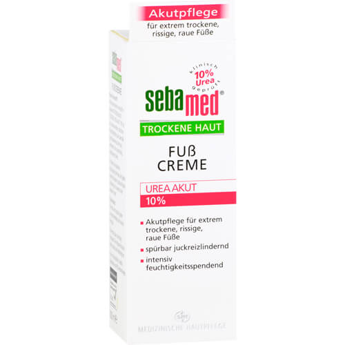 SEBAMED Trockene Haut 10% Urea akut Fußcreme SEBAMED Trockene Haut 10% Urea akut Fußcreme