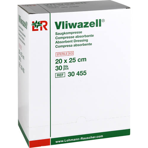 VLIWAZELL Saugkompressen steril 20x25 cm VLIWAZELL Saugkompressen steril 20x25 cm