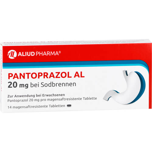 Pantoprazol AL 20 mg bei Sodbrennen Pantoprazol AL 20 mg bei Sodbrennen
