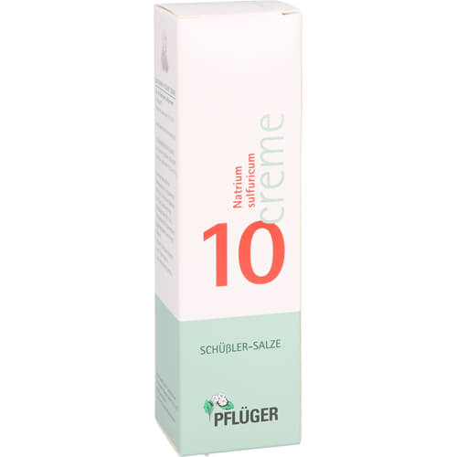BIOCHEMIE Pflüger 10 Natrium sulfuricum Creme BIOCHEMIE Pflüger 10 Natrium sulfuricum Creme
