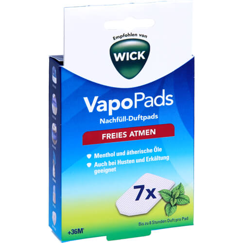 WICK VapoPads 7 Menthol Pads WH7 WICK VapoPads 7 Menthol Pads WH7