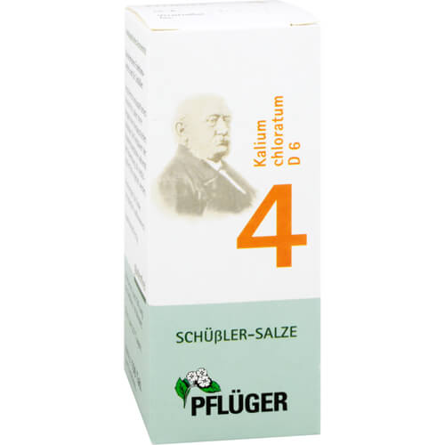 BIOCHEMIE Pflüger 4 Kalium chloratum D 6 Tabletten BIOCHEMIE Pflüger 4 Kalium chloratum D 6 Tabletten