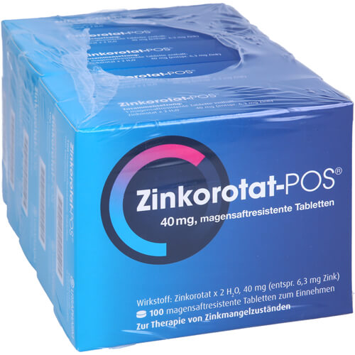 ZINKOROTAT POS magensaftresistente Tabletten ZINKOROTAT POS magensaftresistente Tabletten