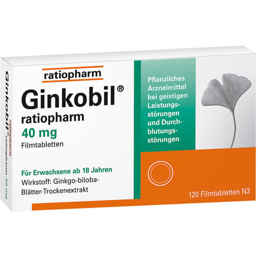 GINKOBIL-ratiopharm 40 mg Filmtabletten GINKOBIL-ratiopharm 40 mg Filmtabletten