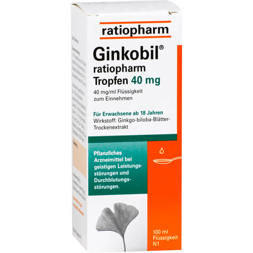 GINKOBIL-ratiopharm Tropfen 40 mg GINKOBIL-ratiopharm Tropfen 40 mg