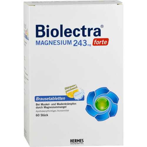 BIOLECTRA Magnesium 243 mg forte Zitrone Br.-Tabl. BIOLECTRA Magnesium 243 mg forte Zitrone Br.-Tabl.