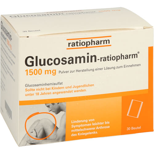 GLUCOSAMIN-RATIOPHARM 1500 mg Plv.z.H.e.L.z.Einn. GLUCOSAMIN-RATIOPHARM 1500 mg Plv.z.H.e.L.z.Einn.
