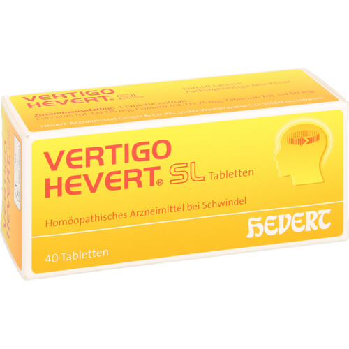 VERTIGO HEVERT SL Tabletten VERTIGO HEVERT SL Tabletten