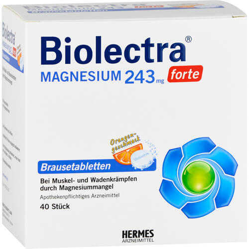 BIOLECTRA Magnesium 243 mg forte Orange Brausetab. BIOLECTRA Magnesium 243 mg forte Orange Brausetab.