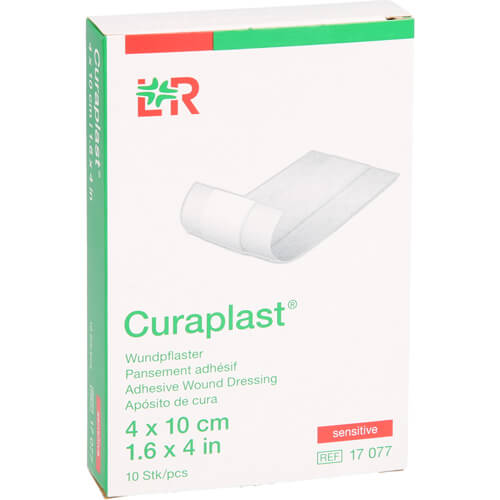 CURAPLAST Wundschnellverb.sensitiv 4x10 cm 1 m CURAPLAST Wundschnellverb.sensitiv 4x10 cm 1 m