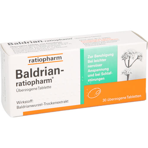 BALDRIAN-RATIOPHARM überzogene Tabletten BALDRIAN-RATIOPHARM überzogene Tabletten