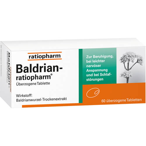 BALDRIAN-RATIOPHARM überzogene Tabletten BALDRIAN-RATIOPHARM überzogene Tabletten