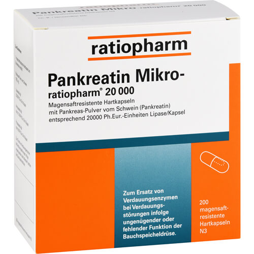 PANKREATIN Mikro-ratio.20.000 magensaftr.Hartkaps. PANKREATIN Mikro-ratio.20.000 magensaftr.Hartkaps.