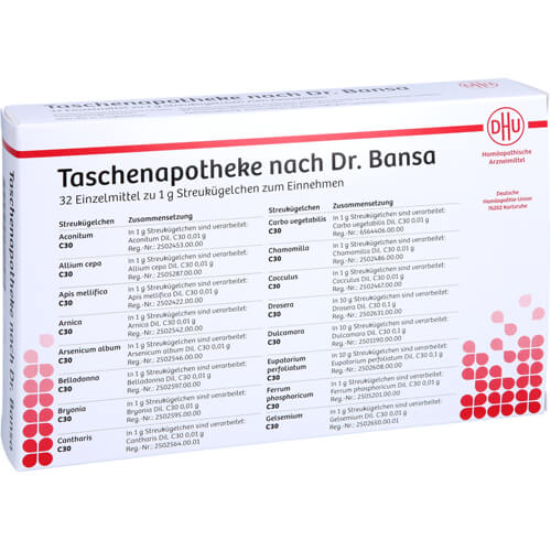 DHU Taschenapotheke Dr.Bansa DHU Taschenapotheke Dr.Bansa