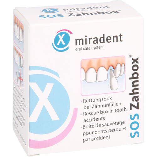MIRADENT Zahnrettungsbox SOS Zahnbox MIRADENT Zahnrettungsbox SOS Zahnbox
