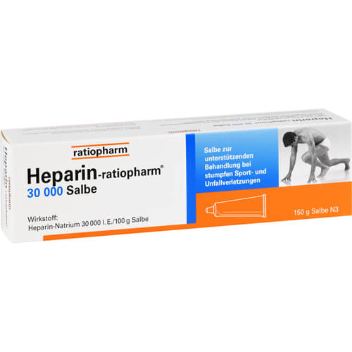 HEPARIN-RATIOPHARM 30.000 Salbe HEPARIN-RATIOPHARM 30.000 Salbe