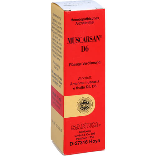 MUSCARSAN D 6 Tropfen MUSCARSAN D 6 Tropfen