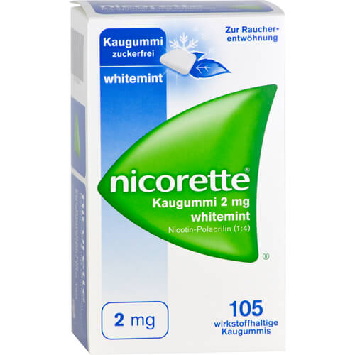 NICORETTE Kaugummi 2 mg whitemint NICORETTE Kaugummi 2 mg whitemint