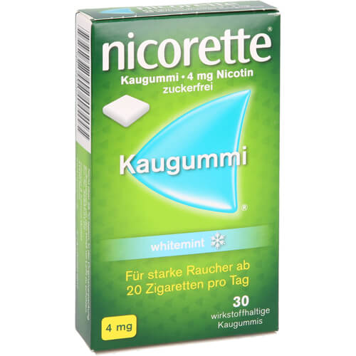 NICORETTE Kaugummi 4 mg whitemint NICORETTE Kaugummi 4 mg whitemint