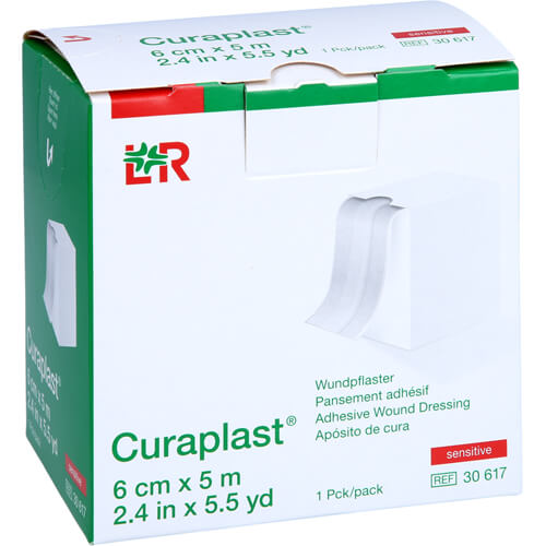 CURAPLAST Wundschnellverb.sensitiv 6 cmx5 m CURAPLAST Wundschnellverb.sensitiv 6 cmx5 m