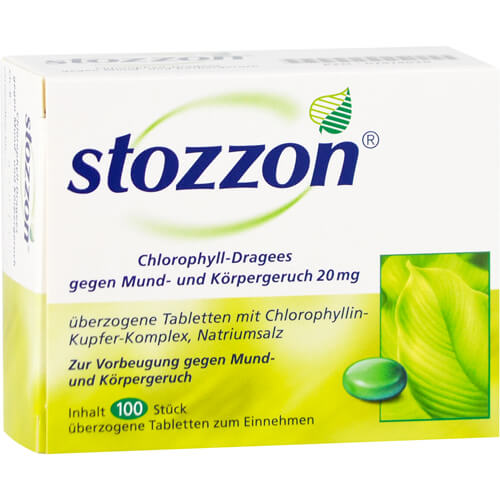 STOZZON Chlorophyll überzogene Tabletten STOZZON Chlorophyll überzogene Tabletten