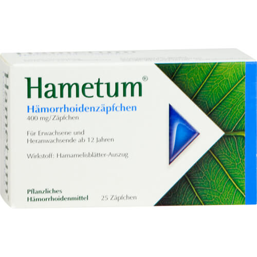 HAMETUM Hämorrhoiden Zäpfchen HAMETUM Hämorrhoiden Zäpfchen
