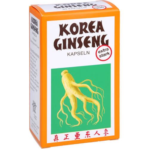 KOREA GINSENG extra stark Kapseln KOREA GINSENG extra stark Kapseln