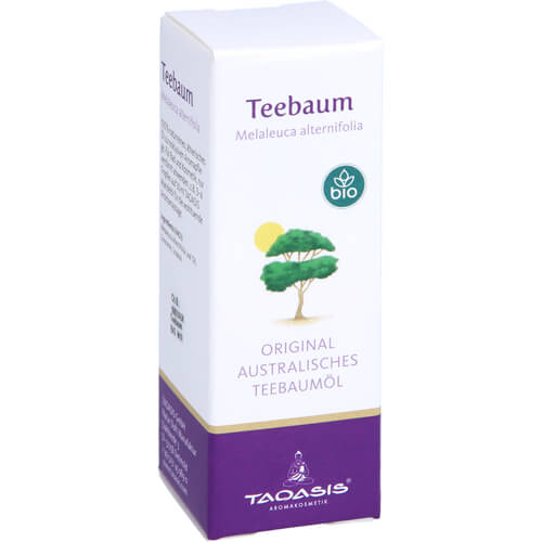 TEEBAUM ÖL TAOASIS im Umkart. TEEBAUM ÖL TAOASIS im Umkart.