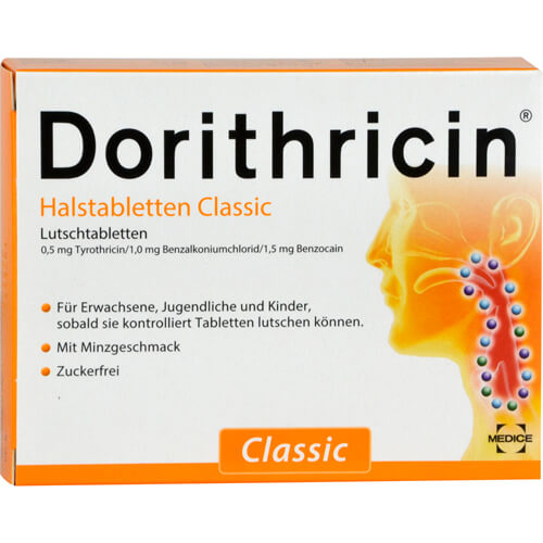 DORITHRICIN Halstabletten Classic DORITHRICIN Halstabletten Classic