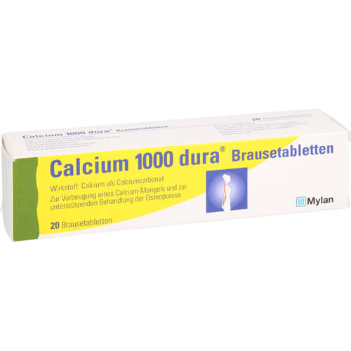 CALCIUM 1000 dura Brausetabletten CALCIUM 1000 dura Brausetabletten