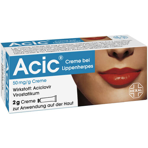 ACIC Creme bei Lippenherpes ACIC Creme bei Lippenherpes