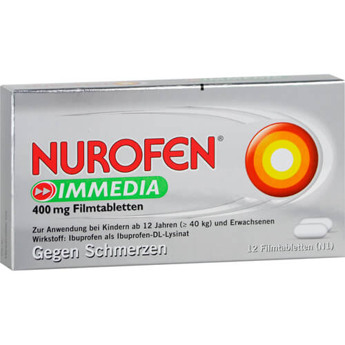 NUROFEN Immedia 400 mg Filmtabletten NUROFEN Immedia 400 mg Filmtabletten