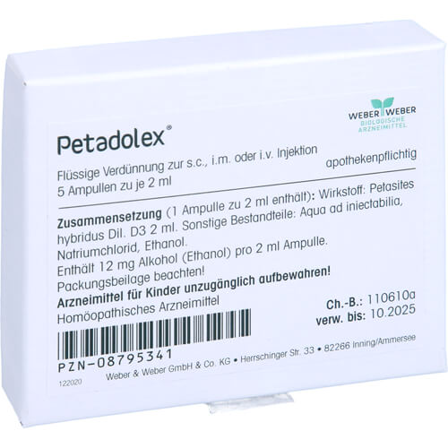 PETADOLEX Ampullen PETADOLEX Ampullen