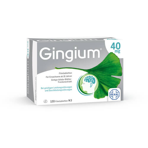 GINGIUM 40 mg Filmtabletten GINGIUM 40 mg Filmtabletten