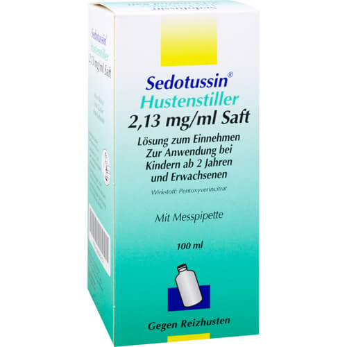 SEDOTUSSIN Hustenstiller Saft SEDOTUSSIN Hustenstiller Saft