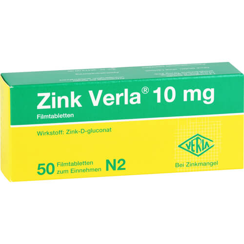 ZINK VERLA 10 mg Filmtabletten ZINK VERLA 10 mg Filmtabletten