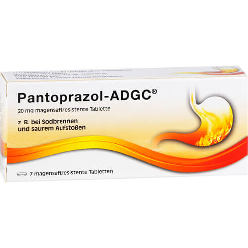 PANTOPRAZOL ADGC 20 mg magensaftres.Tabletten PANTOPRAZOL ADGC 20 mg magensaftres.Tabletten
