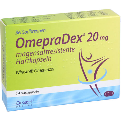 OMEPRADEX 20 mg magensaftresistente Hartkapseln OMEPRADEX 20 mg magensaftresistente Hartkapseln