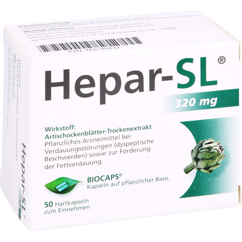 HEPAR-SL 320 mg Hartkapseln HEPAR-SL 320 mg Hartkapseln
