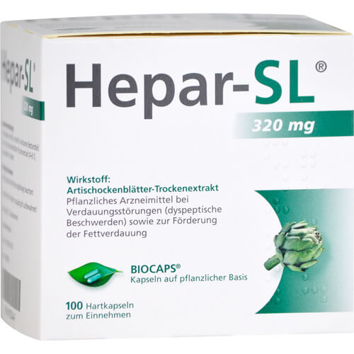 HEPAR-SL 320 mg Hartkapseln HEPAR-SL 320 mg Hartkapseln