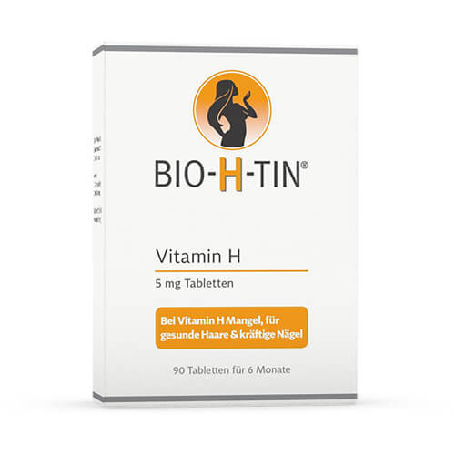 BIO-H-TIN Vitamin H 5 mg für 6 Monate Tabletten BIO-H-TIN Vitamin H 5 mg für 6 Monate Tabletten