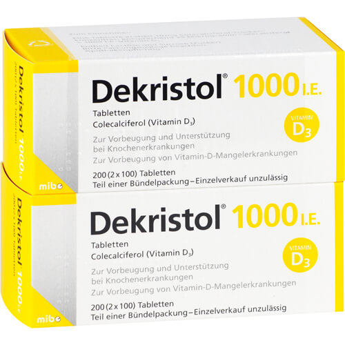 DEKRISTOL 1.000 I.E. Tabletten DEKRISTOL 1.000 I.E. Tabletten